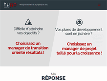 Tablet Screenshot of hugoexcoffier.com